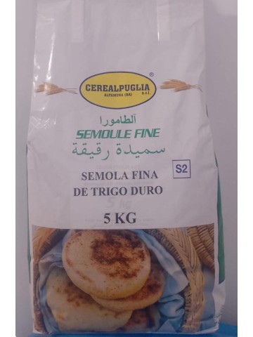 SÉMOLA FINA DE TRIGO DURO 5 Kg