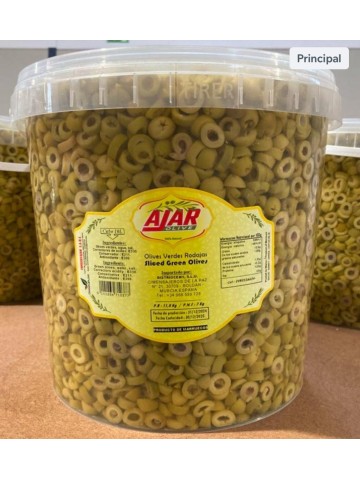 OLIVAS EN RODAJAS VERDES 7Kg